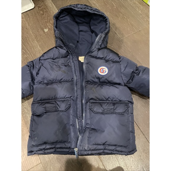 Gucci Other - Gucci Kids Parka Puff Jacket With Logo Size 18-24